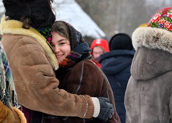 Празднование Масленицы в странах СНГ