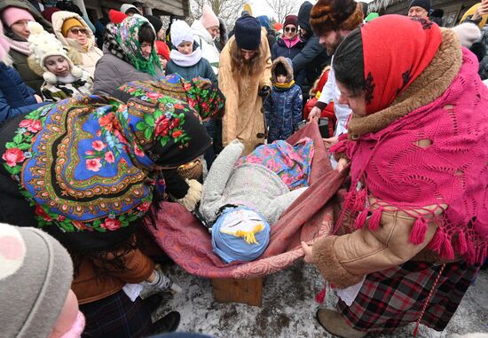 Празднование Масленицы в странах СНГ