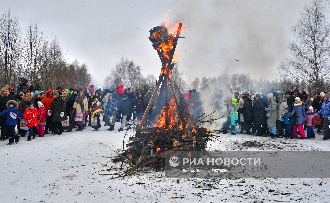Празднование Масленицы в странах СНГ