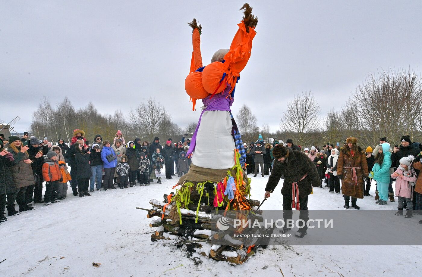 Празднование Масленицы в странах СНГ