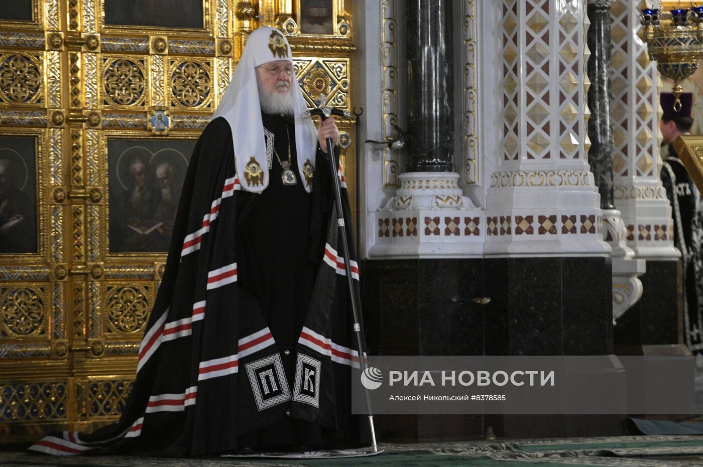 Патриаршие служение в Прощеное воскресенье