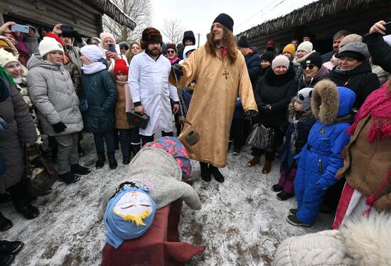 Празднование Масленицы в странах СНГ