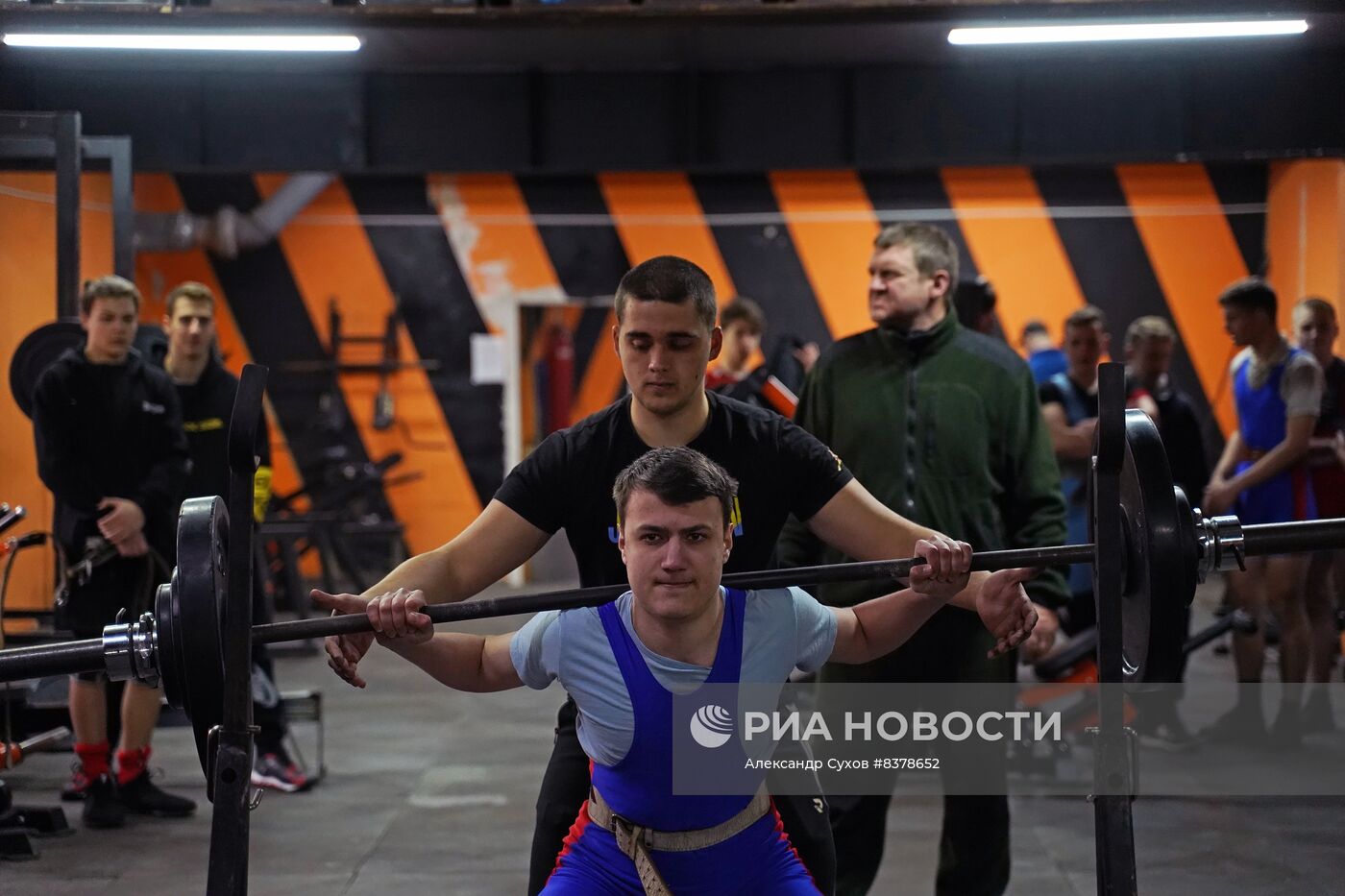 Городские соревнования по пауэрлифтингу в Мариуполе