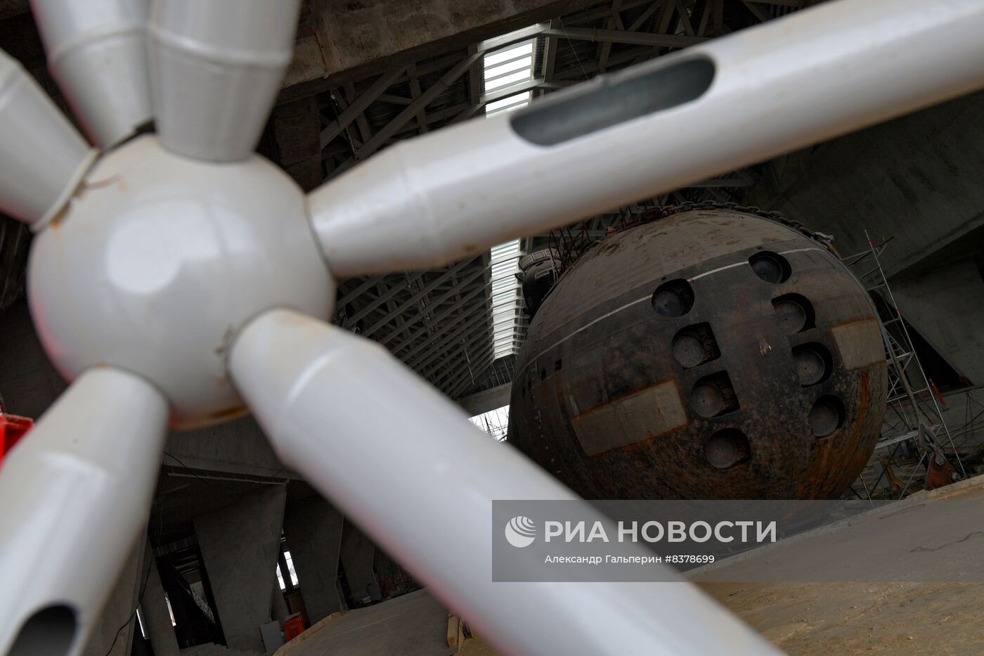 Подводная лодка "Ленинский комсомол" в музее "Остров фортов" в Петербурге