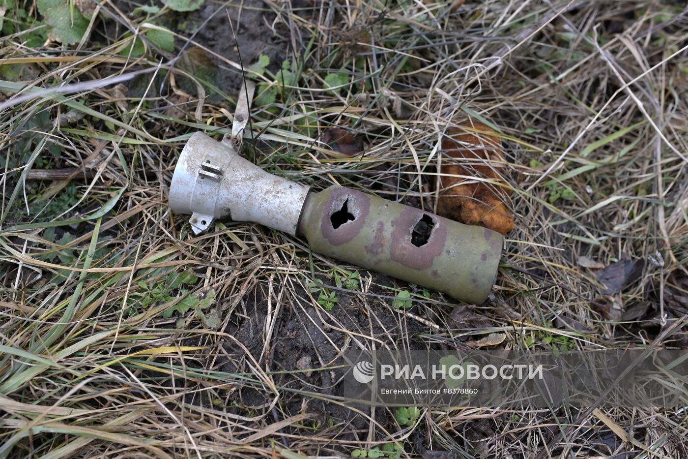 Разрушения в Марьинке Донецкой народной республики