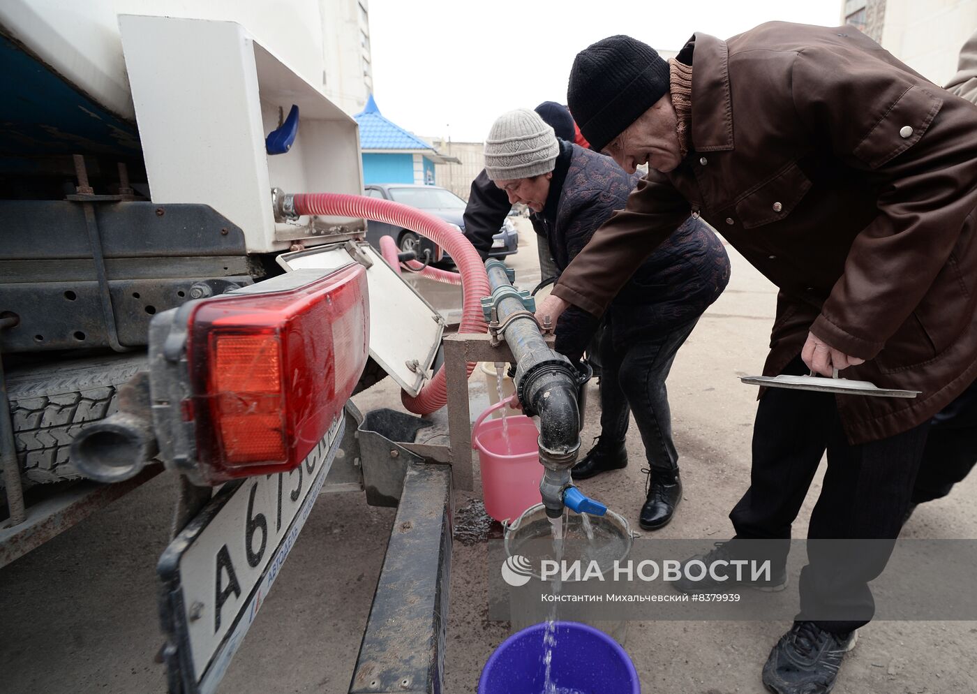 Подвоз питьевой воды для жителей Евпатории