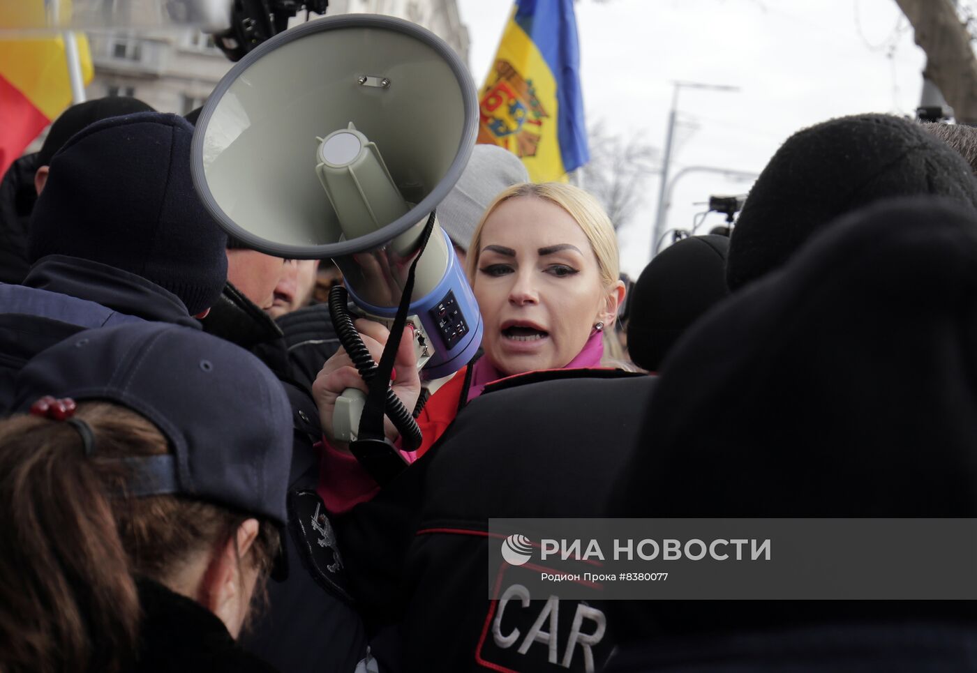 Протестная акция оппозиции в Кишиневе