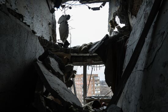 Украинские войска обстреляли Кировский район Донецка