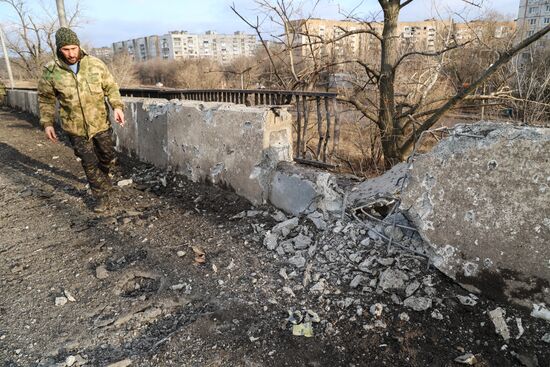 Украинские войска обстреляли Кировский район Донецка