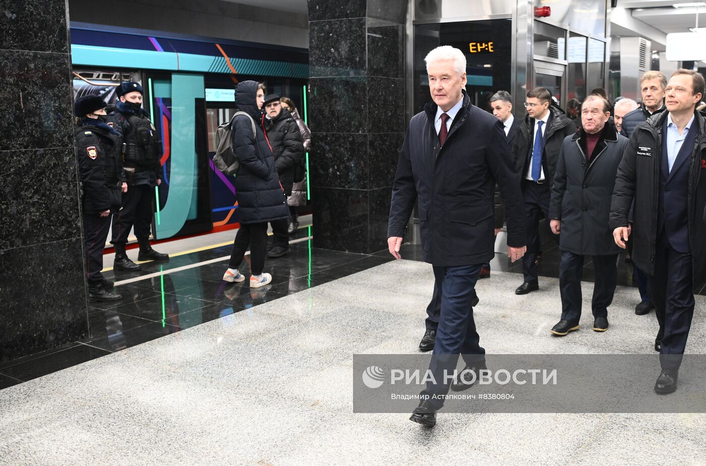 Открытие Большой кольцевой линии московского метро 