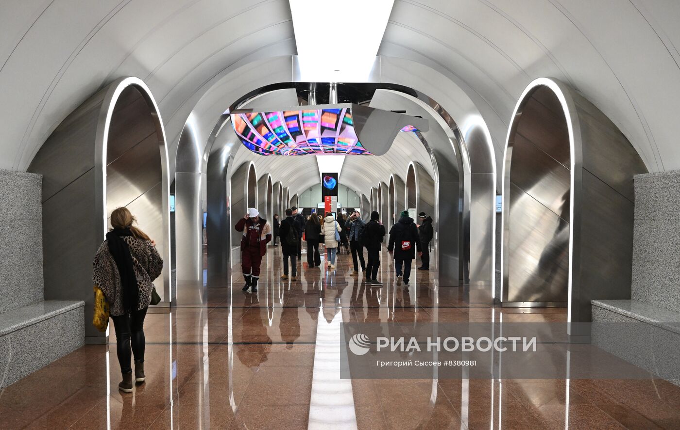 Открытие Большой кольцевой линии московского метро