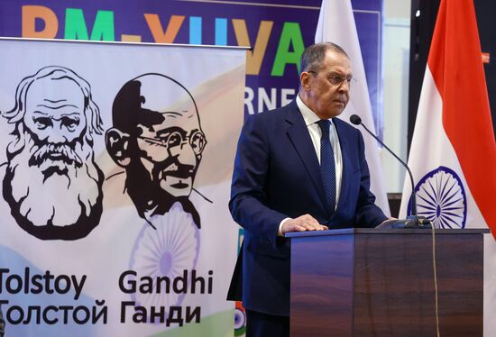Визит главы МИД РФ С. Лаврова в Индию