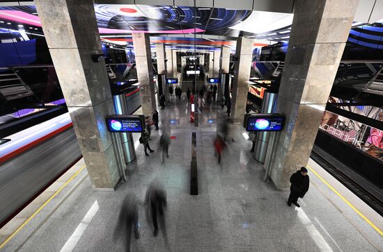 Открытие Большой кольцевой линии московского метро 