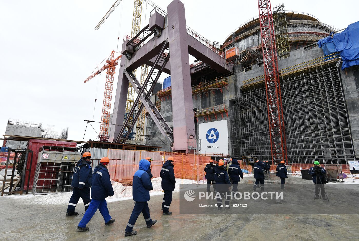 Строительство Курской АЭС-2