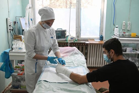 Работа медицинского отряда спецназначения в зоне СВО