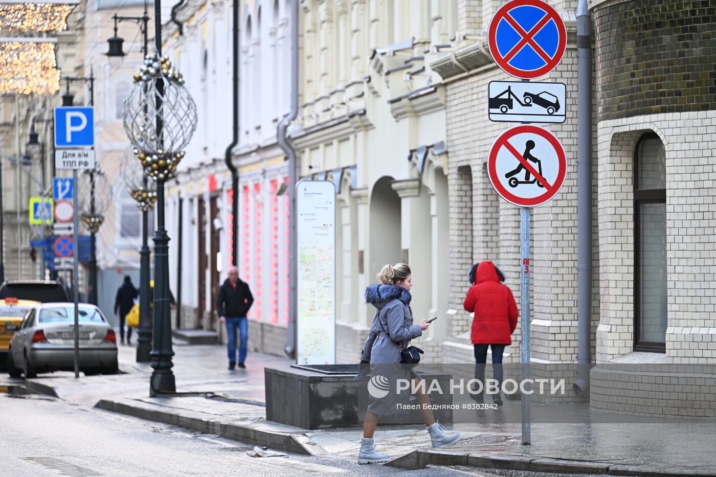 Знаки о запрете проезда на самокатах установили в Москве