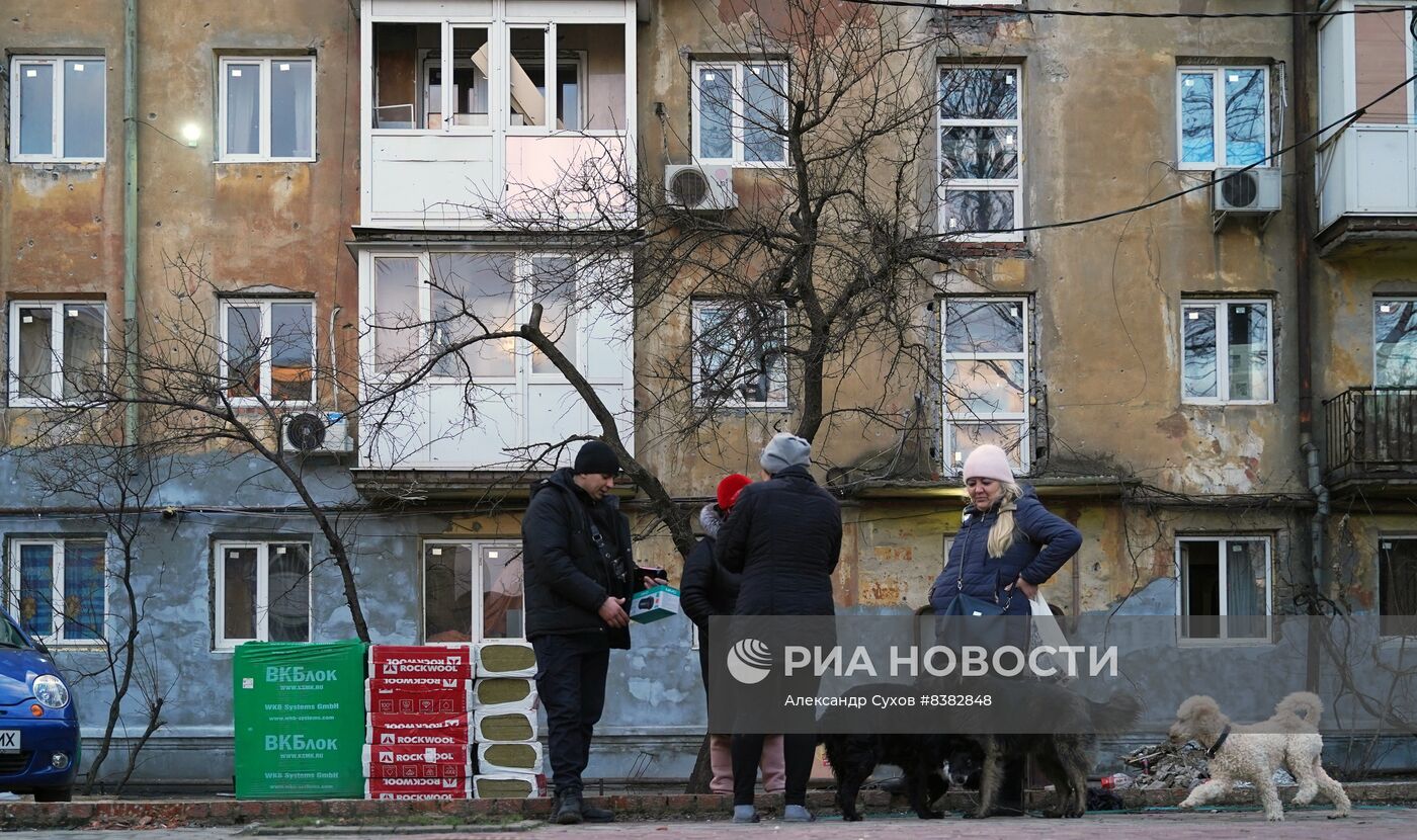 Повседневная жизнь в Мариуполе