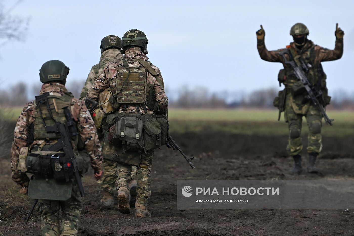 Работа морской пехоты в зоне СВО