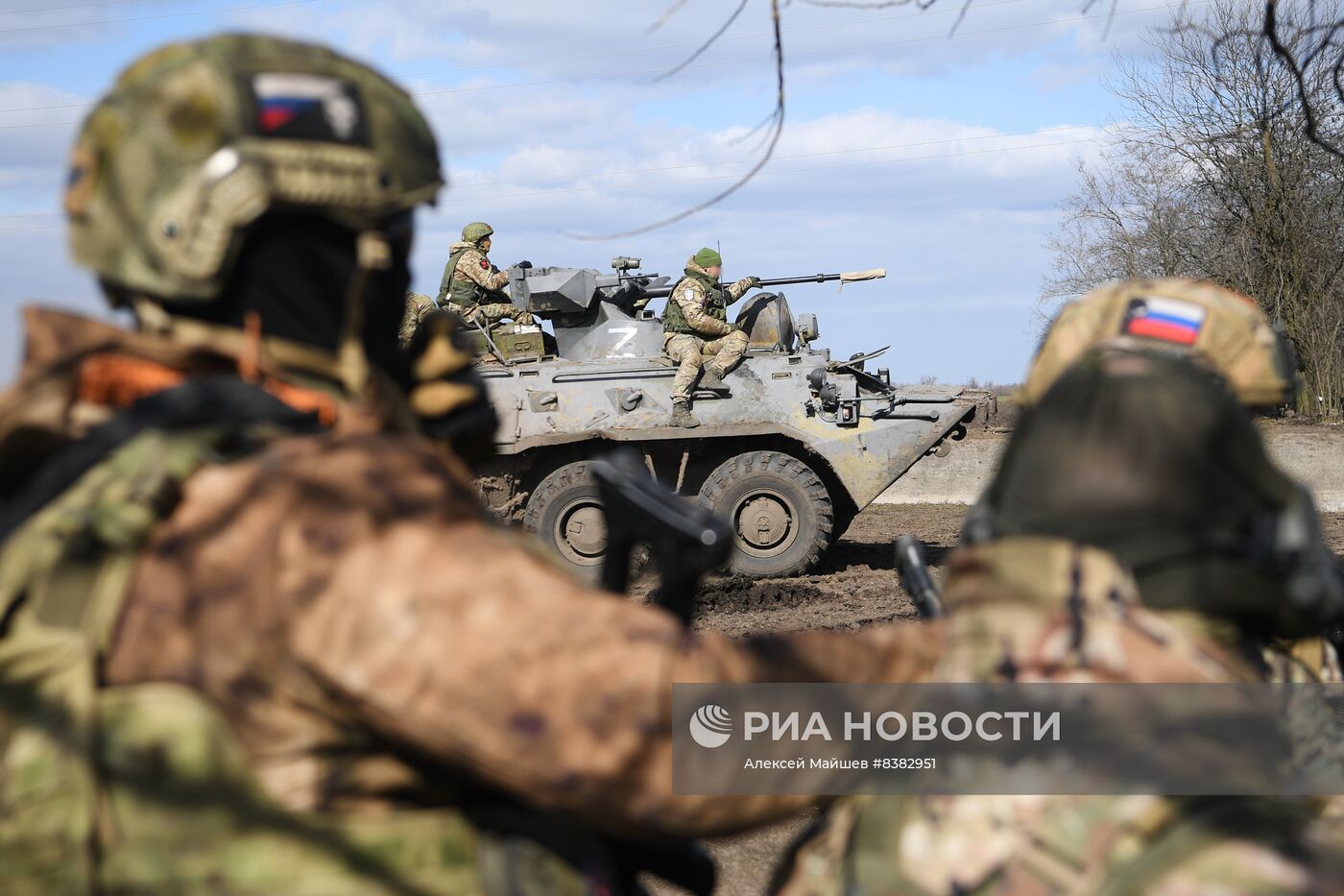 Работа морской пехоты в зоне СВО
