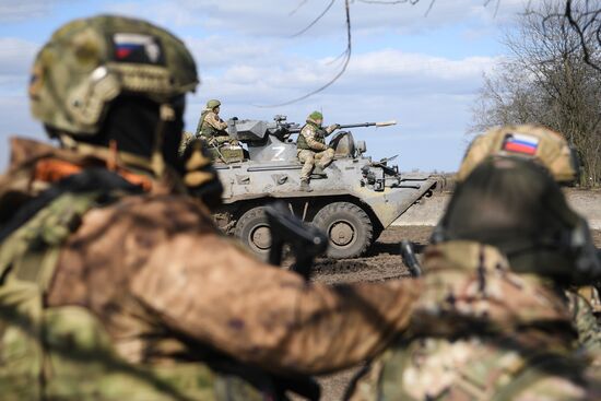 Работа морской пехоты в зоне СВО