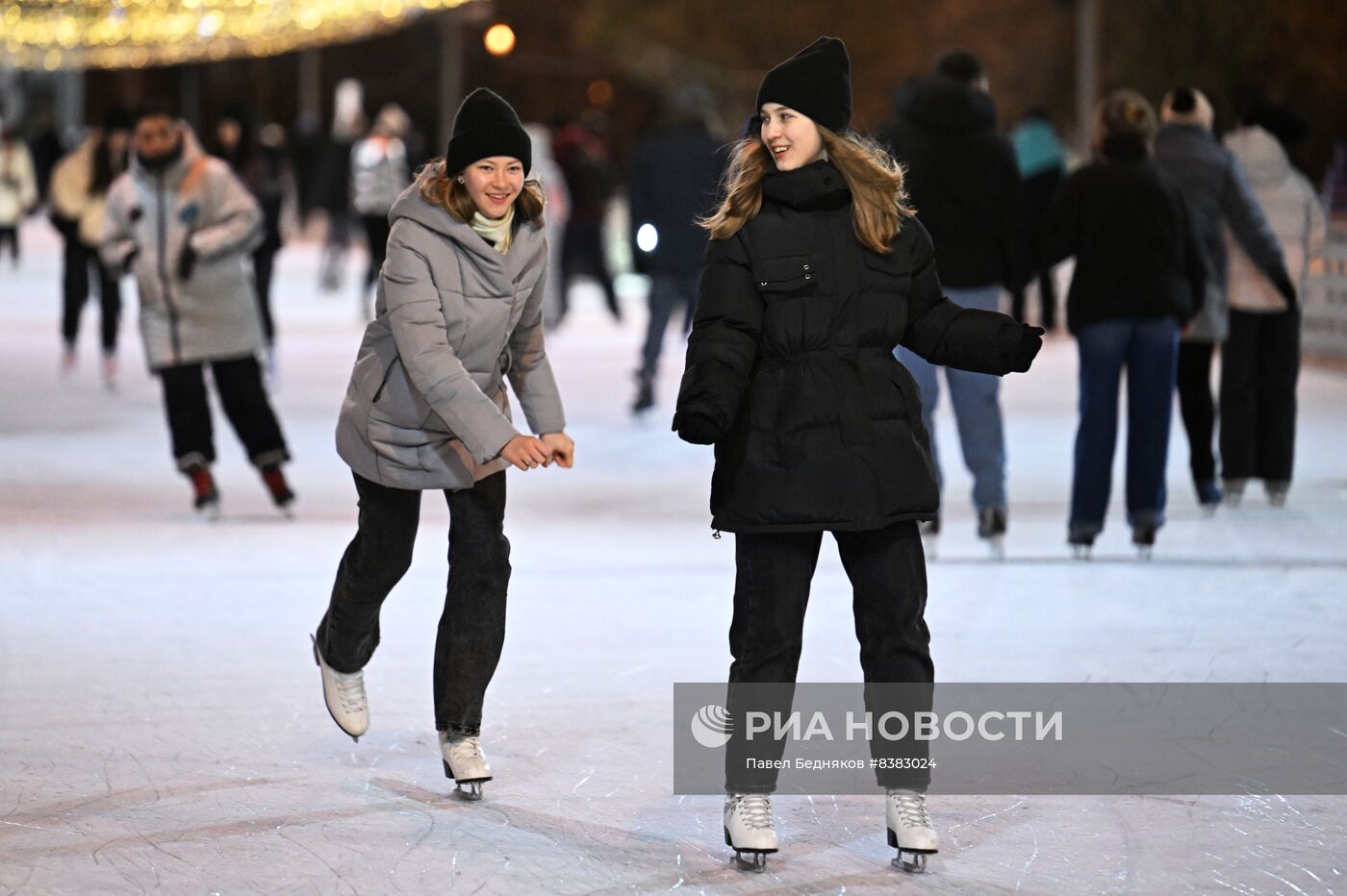 Акция "Ночь на катке"