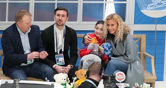 Фигурное катание. Финал КР. Женщины. Произвольная программа