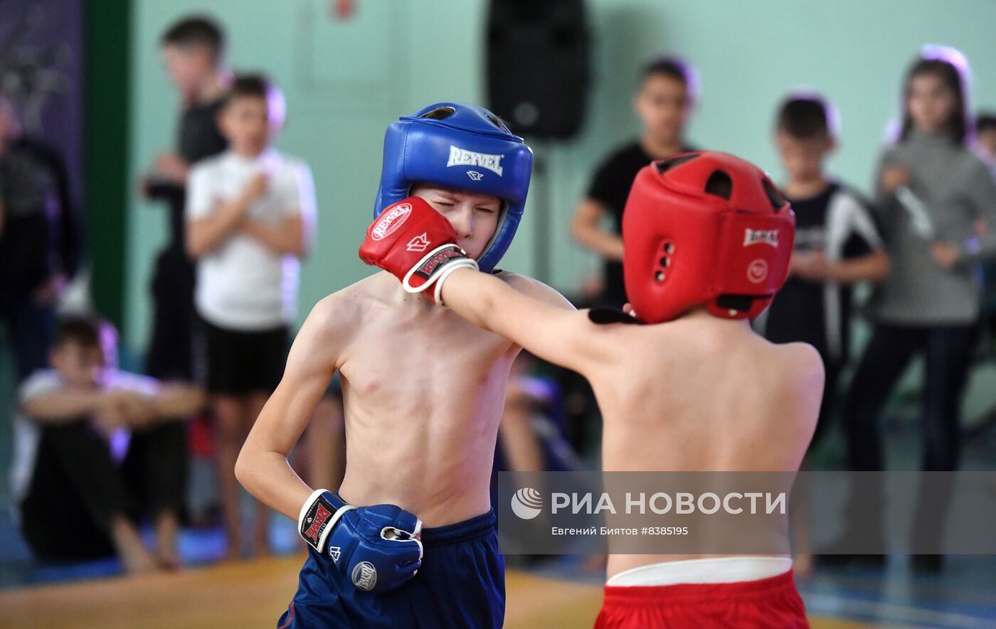 Юношеские спортивные соревнования в Луганске