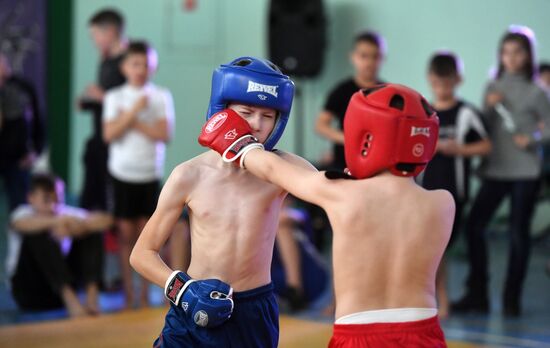 Юношеские спортивные соревнования в Луганске