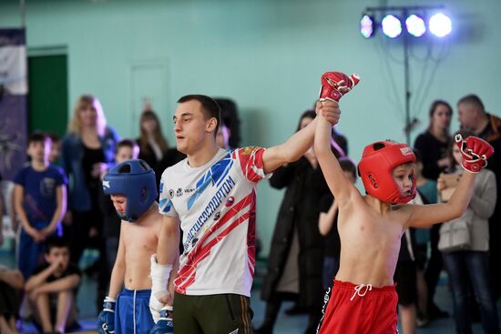 Юношеские спортивные соревнования в Луганске