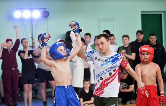 Юношеские спортивные соревнования в Луганске