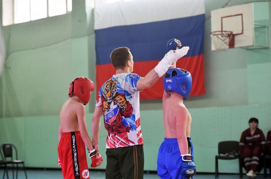 Юношеские спортивные соревнования в Луганске