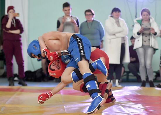 Юношеские спортивные соревнования в Луганске