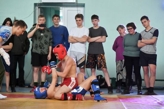 Юношеские спортивные соревнования в Луганске