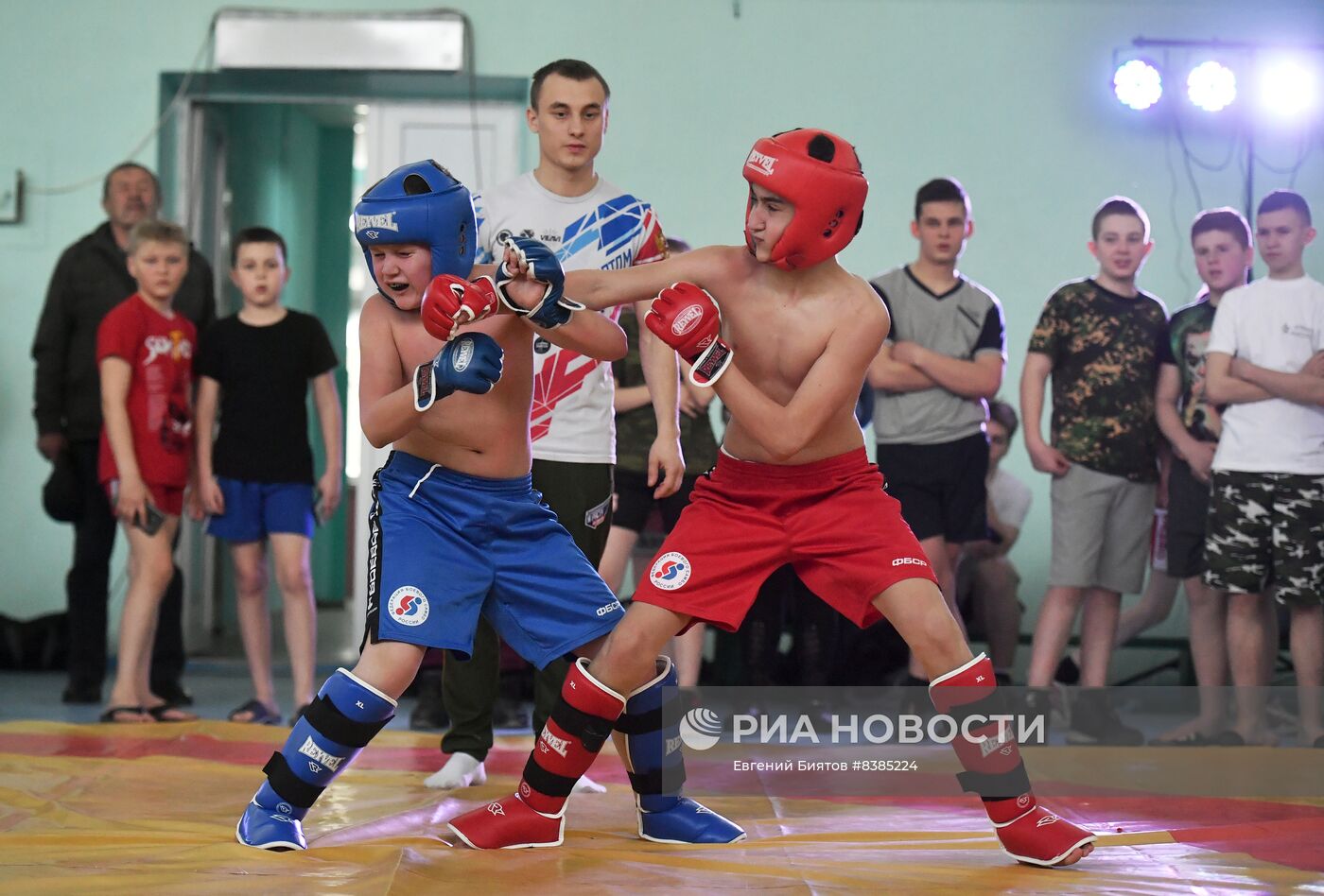 Юношеские спортивные соревнования в Луганске