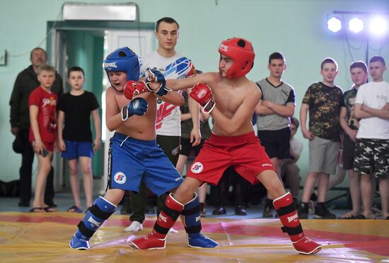 Юношеские спортивные соревнования в Луганске