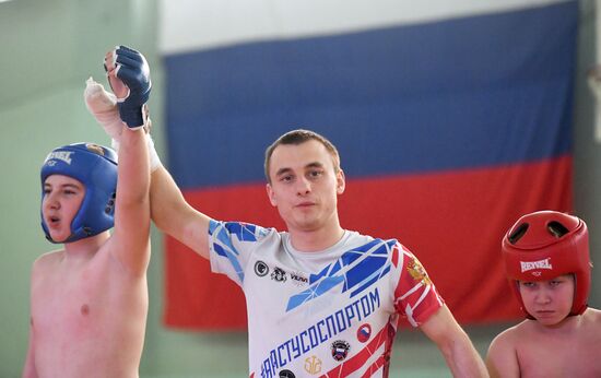 Юношеские спортивные соревнования в Луганске