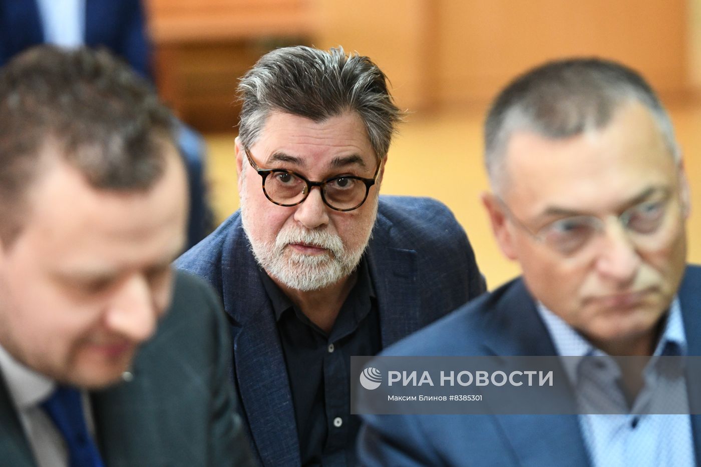 Заседание суда по делу экс-замминистра просвещения РФ М. Раковой, ректора "Шанинки" С. Зуева и их соучастников