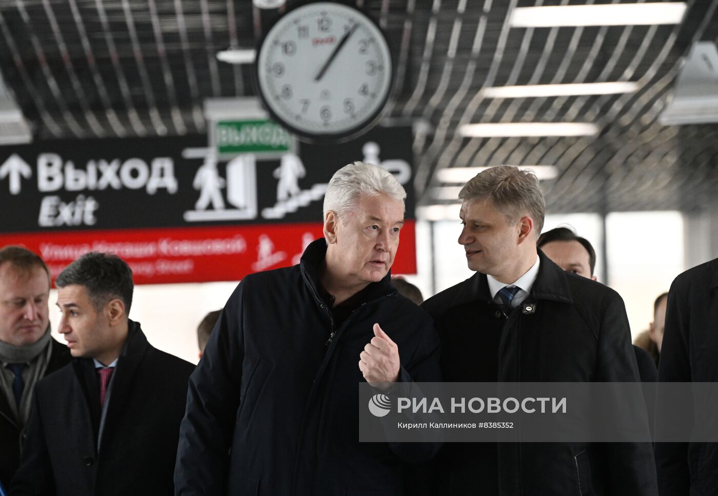 Открытие станции "Очаково" МЦД-4