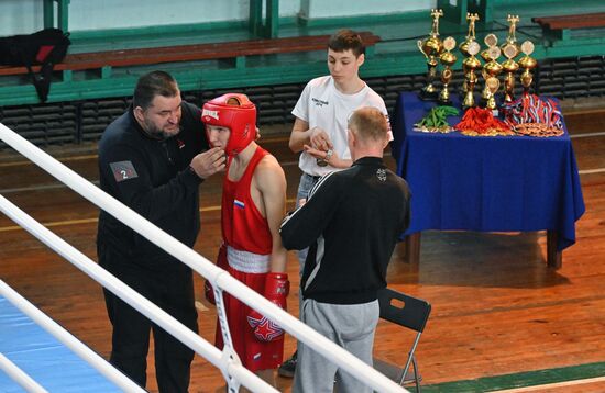 Юношеские спортивные соревнования в Луганске