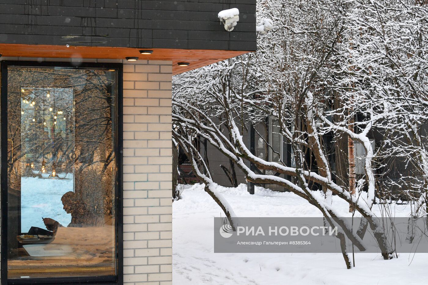 Снегопад в Санкт-Петербурге