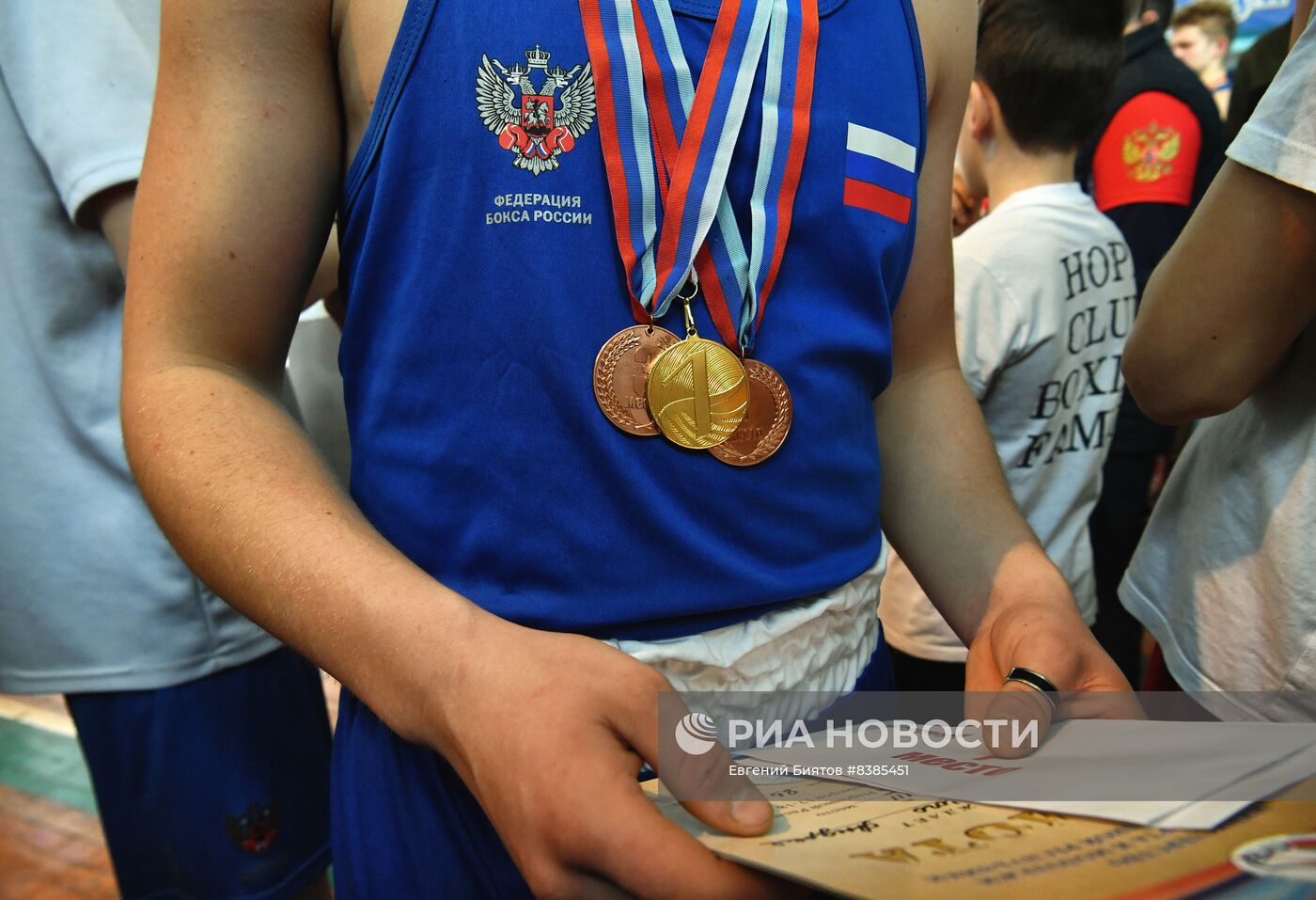 Юношеские спортивные соревнования в Луганске