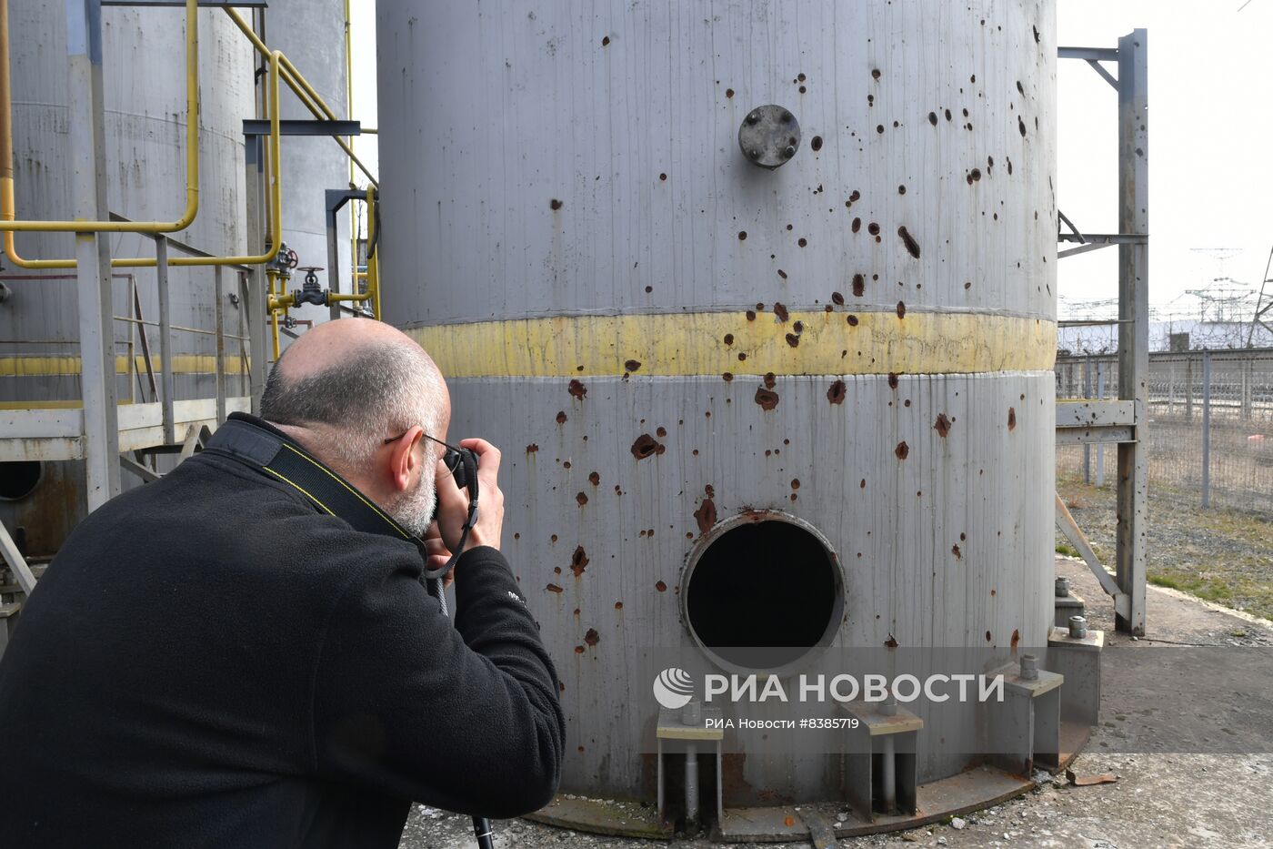 Иностранные и российские журналисты посетили Запорожскую АЭС