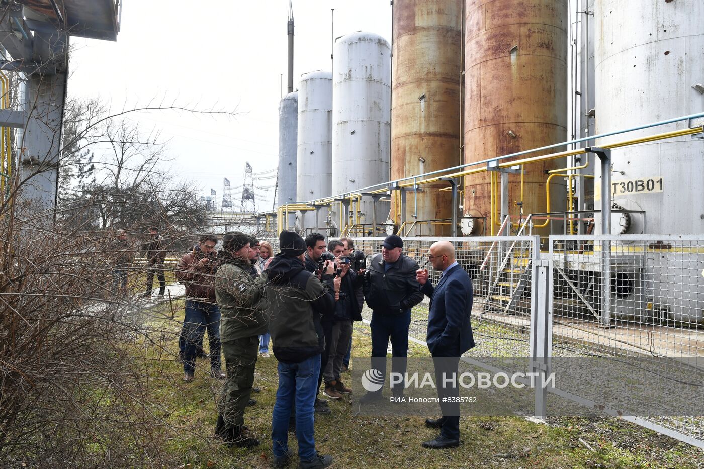 Иностранные и российские журналисты посетили Запорожскую АЭС