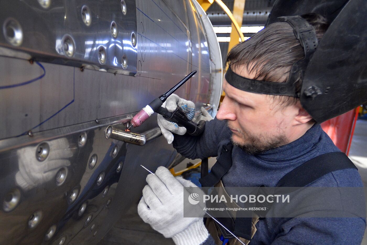 Производство тяжелой техники на машиностроительном заводе "УралСпецТранс"