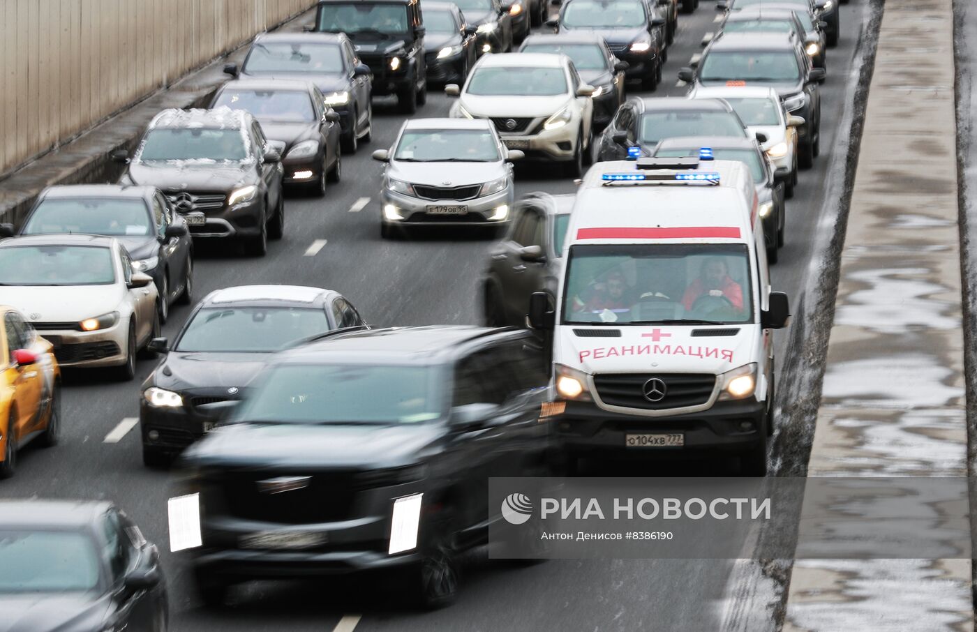 Пробки в Москве