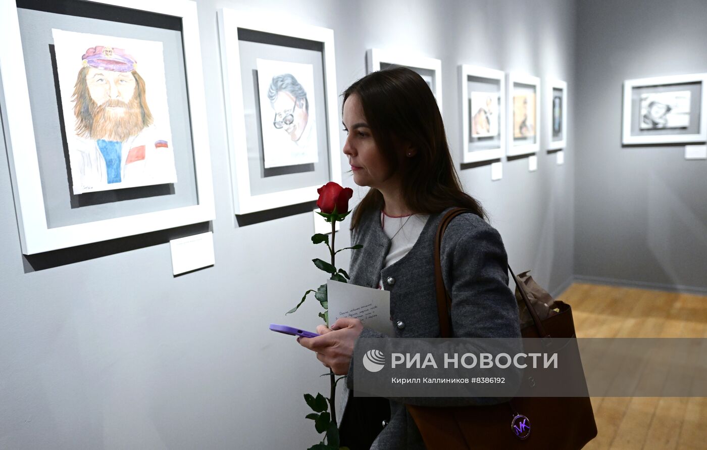 Выставка картин Виктора Бута "Берег мой тонкой линией" 