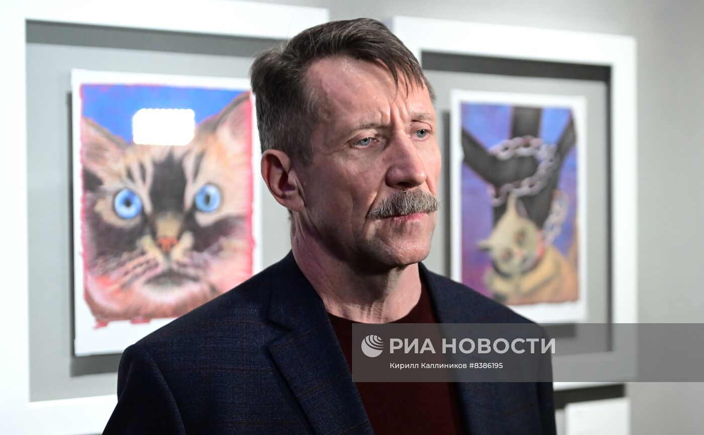 Выставка картин Виктора Бута "Берег мой тонкой линией"