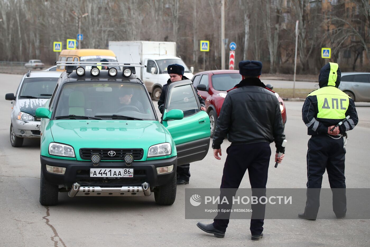 Рейд по выявлению водителей в состоянии опьянения в Волгоградской области
