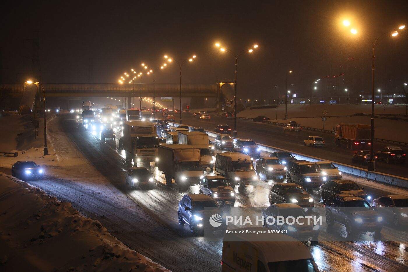 Пробки в Москве