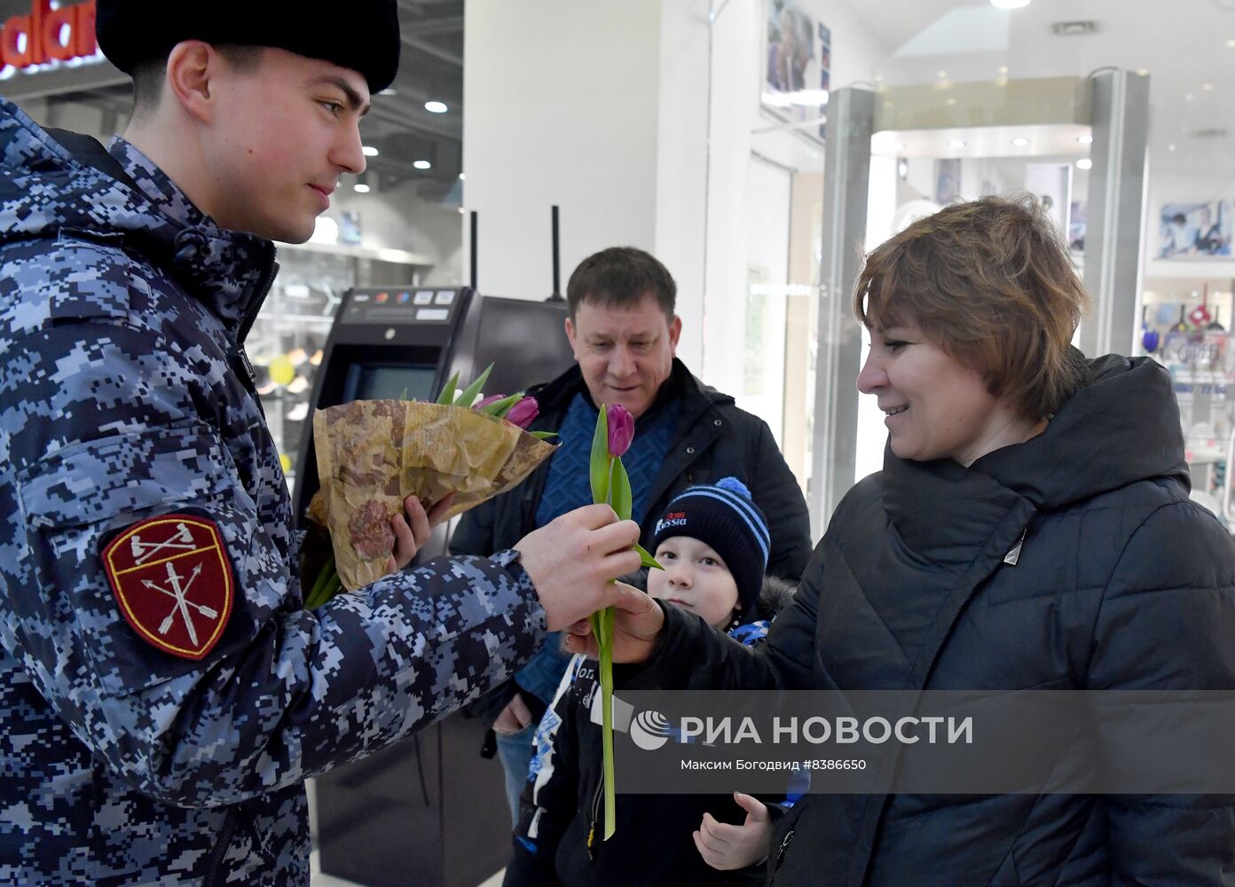 Международный женский день в России